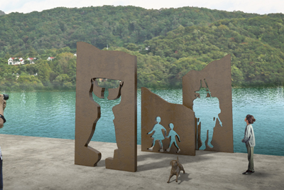 횡성호수길 조형물