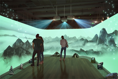 아우라지 관광지 복합관리센터-아우라지 사계 영상